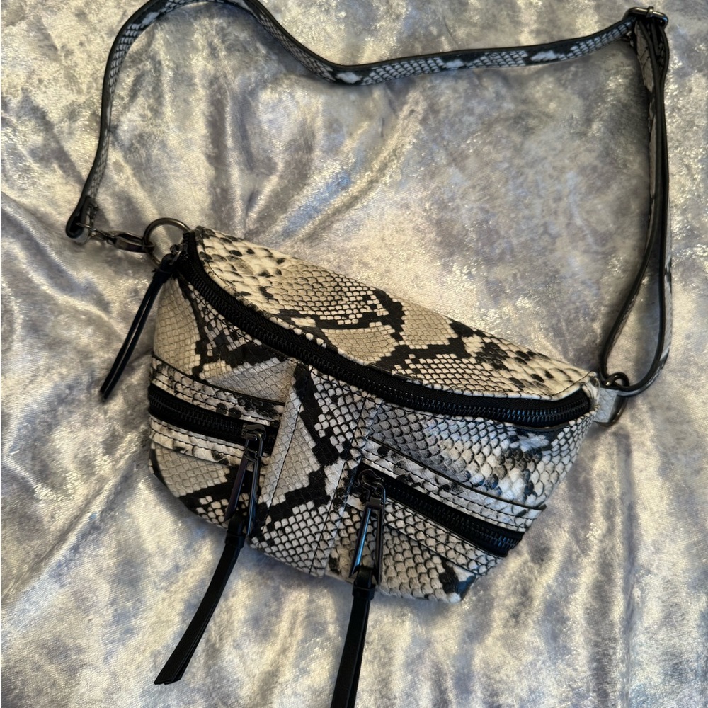 Jessica Simpson Snakeskin Fanny Pack